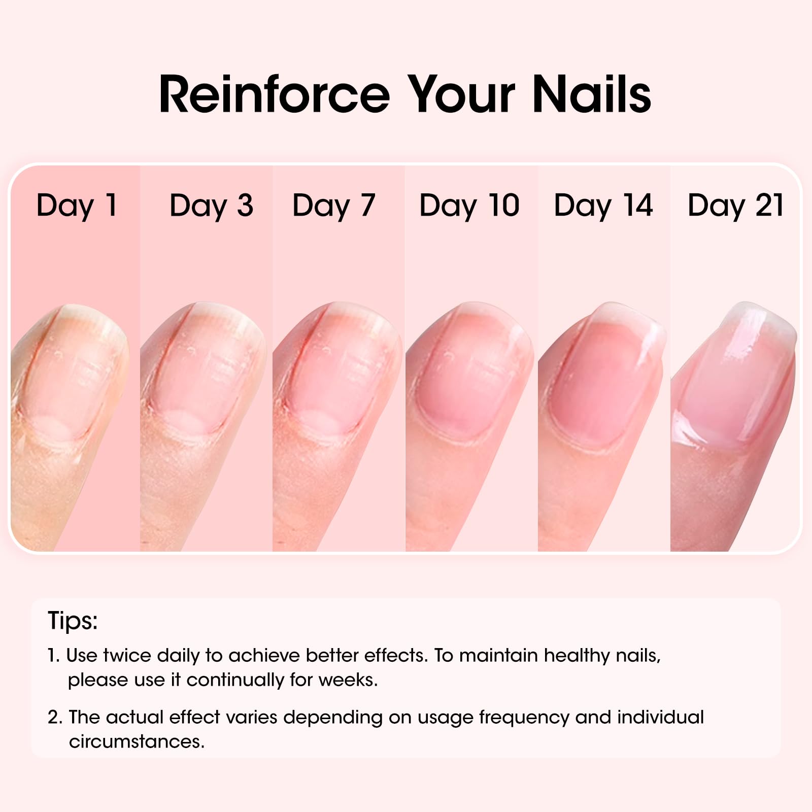 GELLEN Surface-ongles-lisse-finition-claire: ridges réduits et surface uniforme.