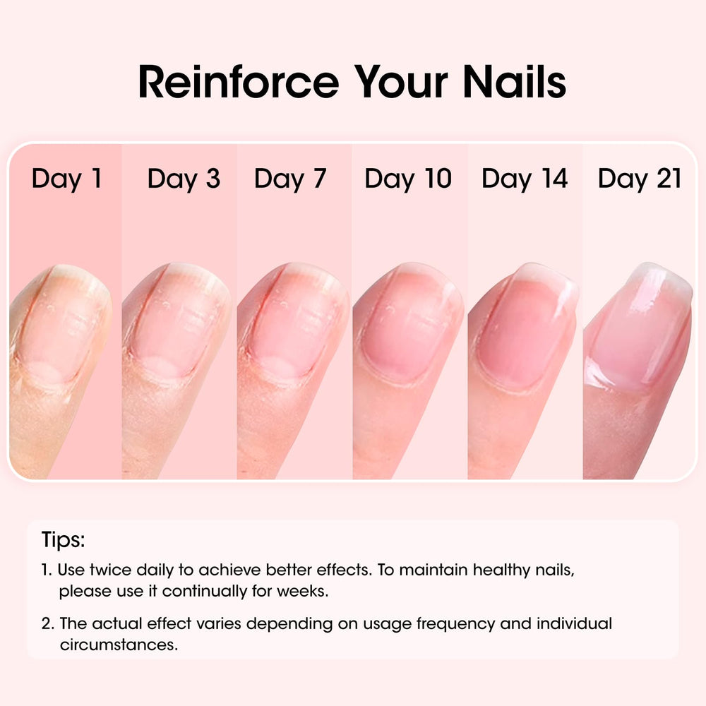 GELLEN Surface-ongles-lisse-finition-claire: ridges réduits et surface uniforme.