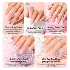 Top coat brillant GELLEN pour fini miroir durable