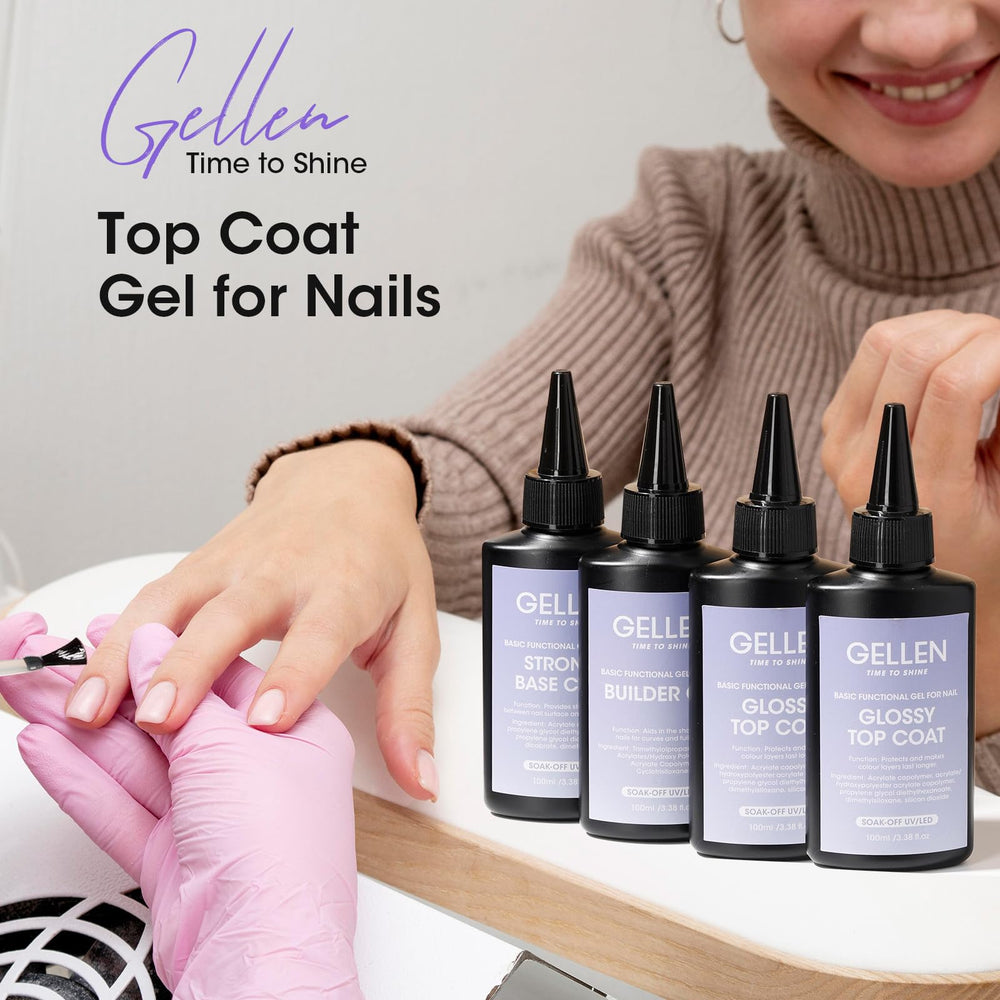 Gellen Top Coat – durabilité 21 jours selon conditions d'usage.