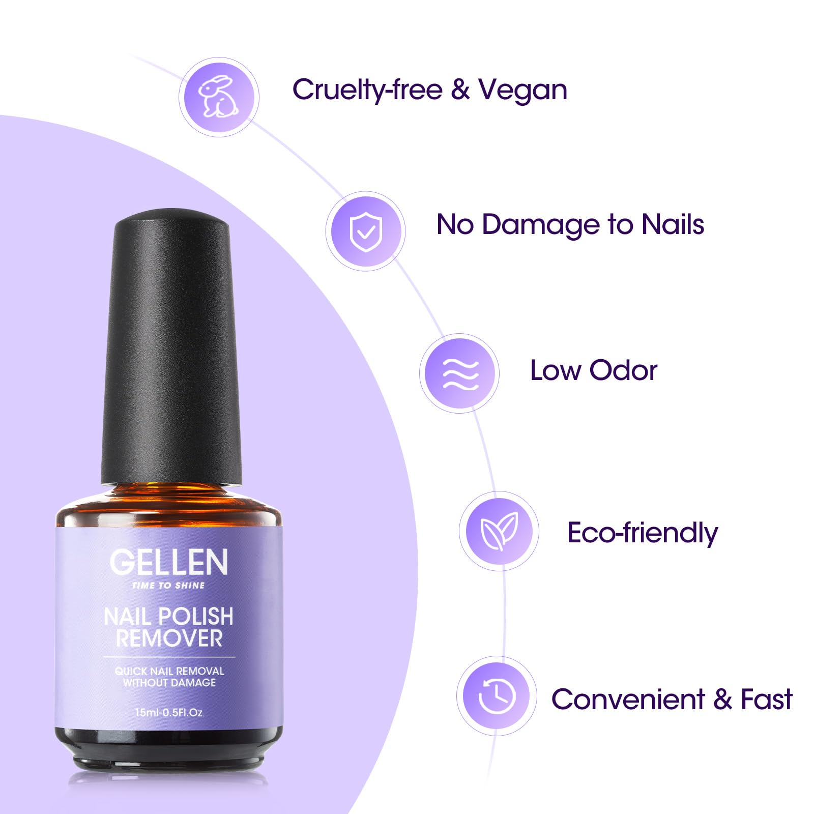GELLEN usage-maison-dissolvant retire le gel à domicile sans agressivité.