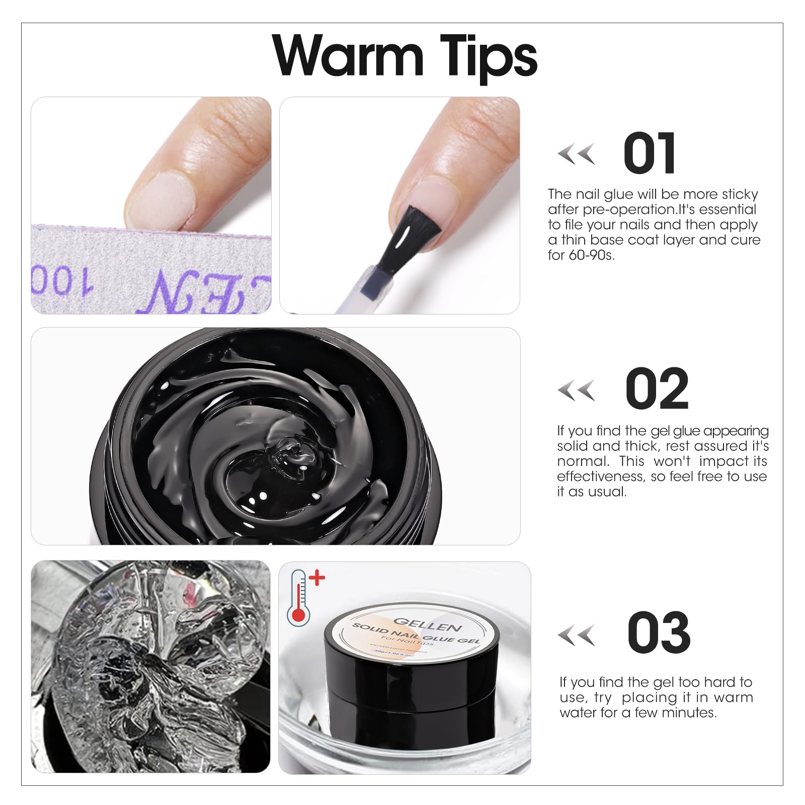 Gellen, usage professionnel et maison pour ongles impeccables