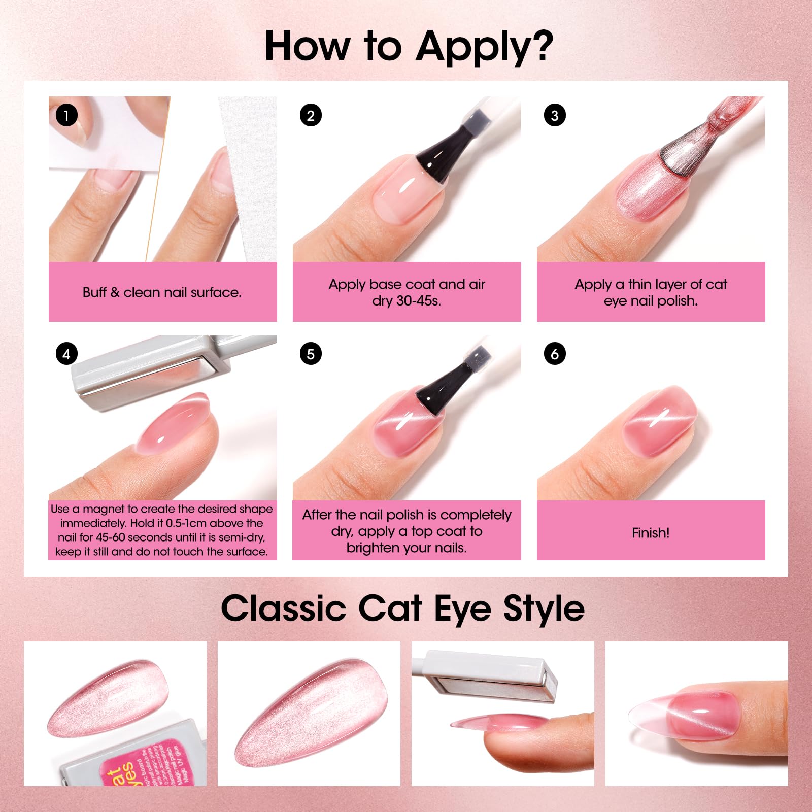 GELLEN vernis facile à appliquer à la maison sans lampe UV