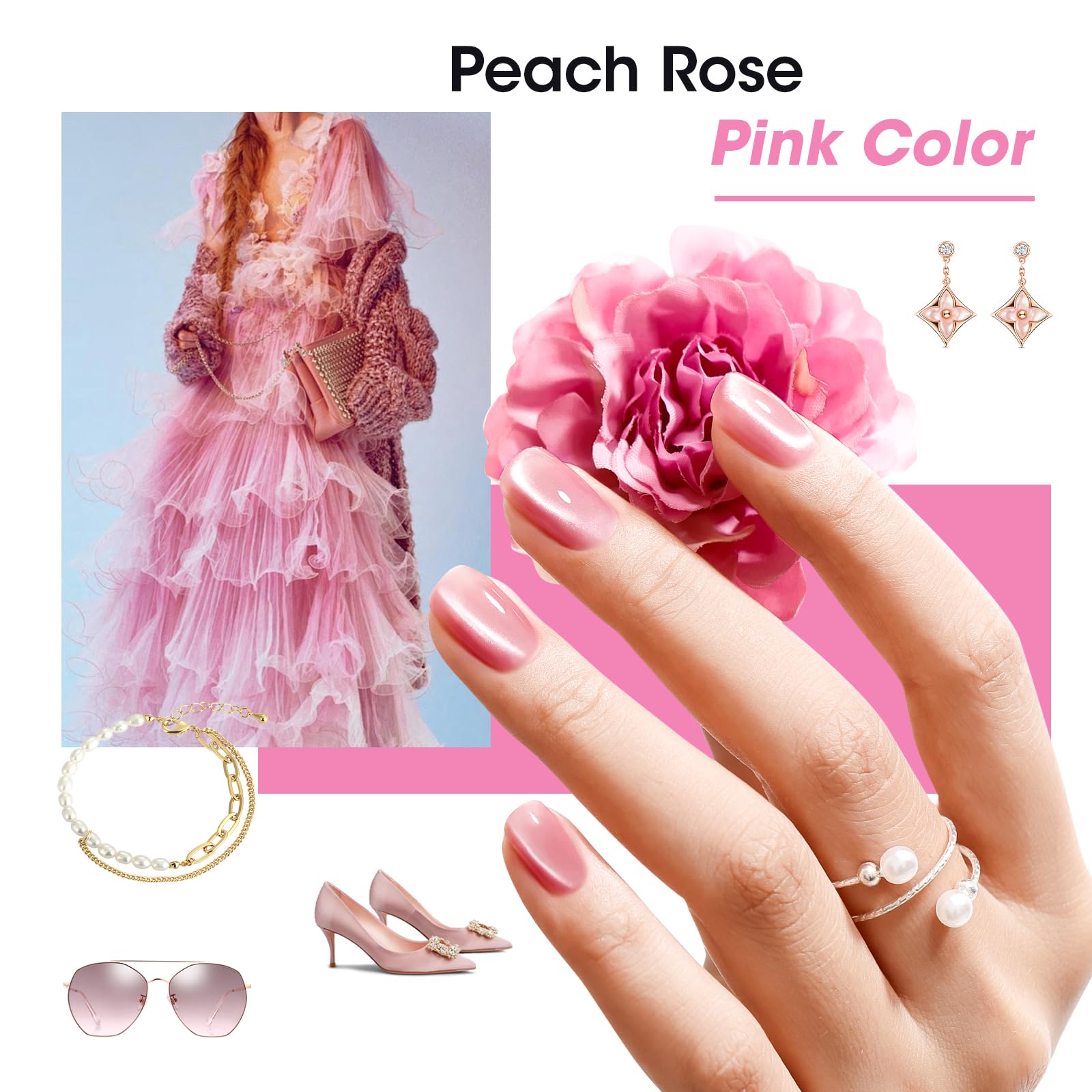GELLEN ensemble de 8 teintes tendance pour toutes occasions