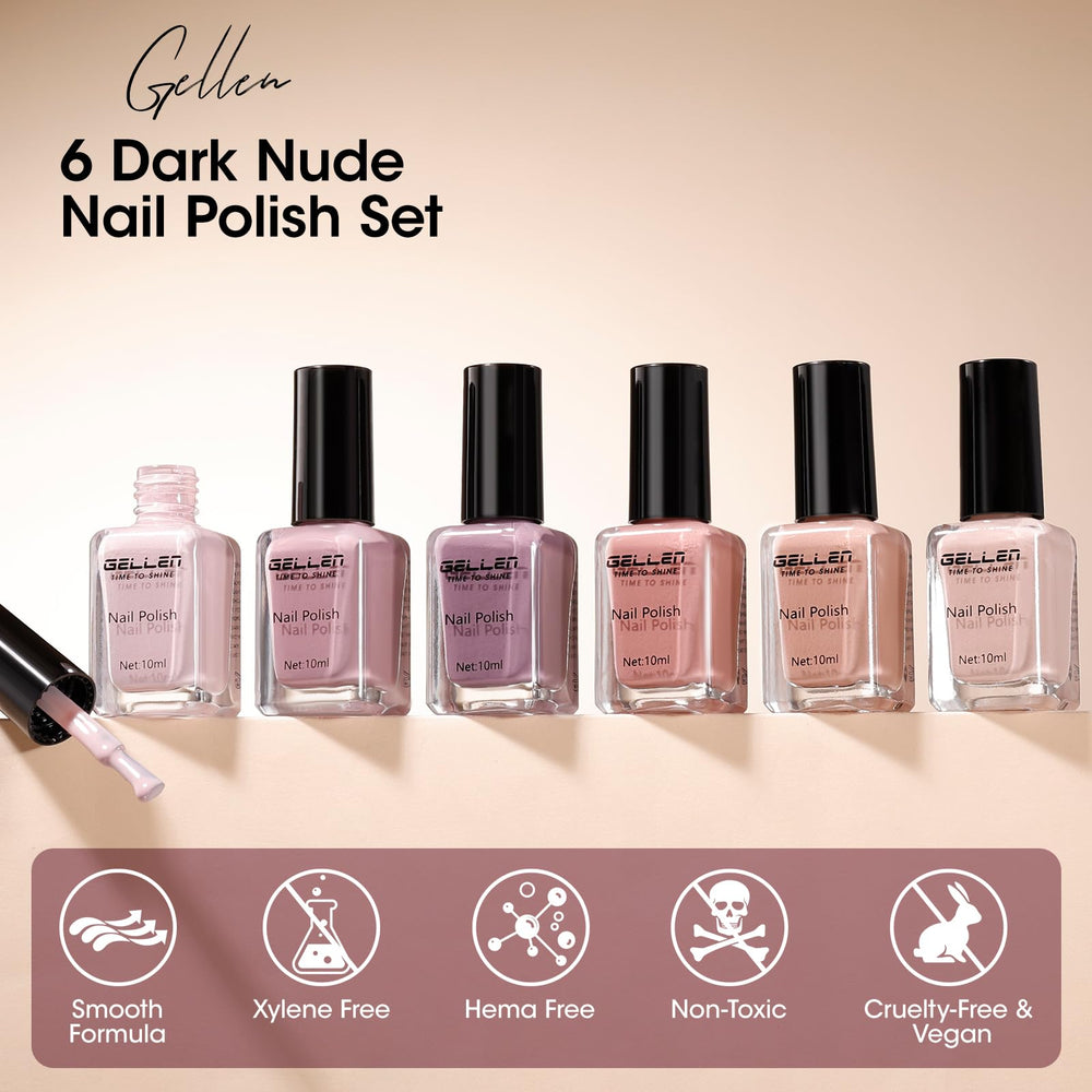 Vernis GELLEN rose doux, usage quotidien et look discret