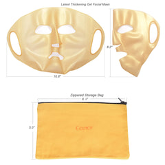 GELMAY couverture-visage-silicone-3d-reutilisable : maintien homogène et hydratation efficace.