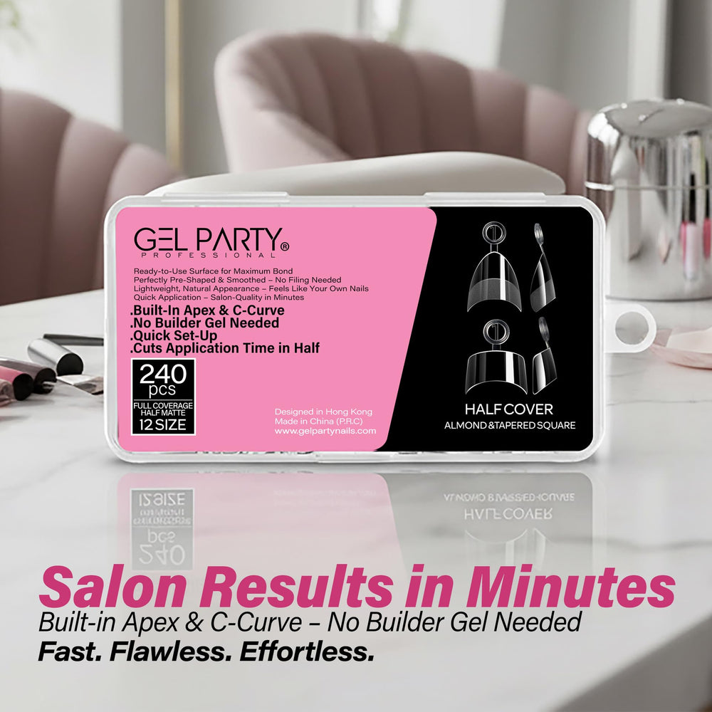 GELPARTY kit pre buff matte offre base naturelle prête.