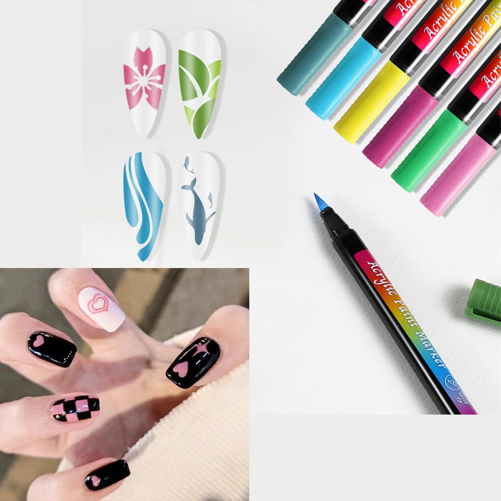 GEMBITYFUL Couleurs nail art éclatantes pour dessins fins et précis.