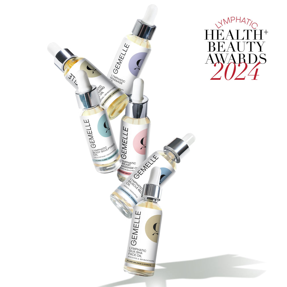 GEMELLE huile visage lymphatique anti-âge — format voyage pratique 15 ml.