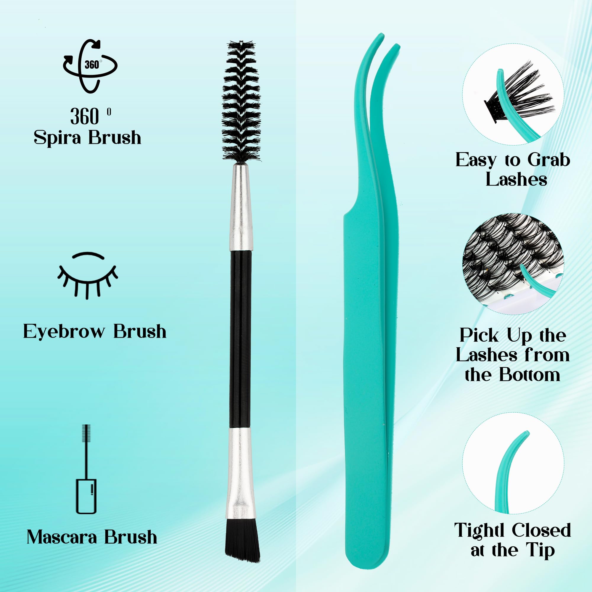 GEMERRY brosse mascara: séparation nette et application contrôlée