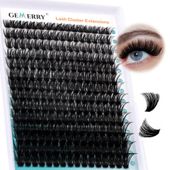 GEMERRY cils cluster 280pcs-tray : plateau pratique pour personnaliser le regard.