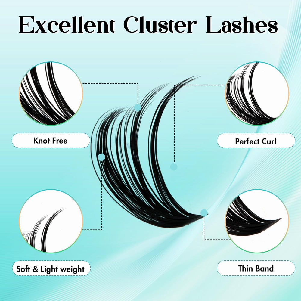 GEMERRY clusters cils 3D faux mink: volume et douceur visibles