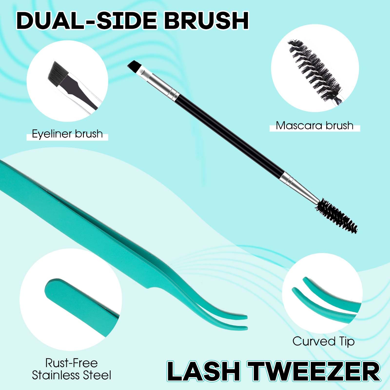 GEMERRY extensions-cils-30d-40d-naturels: volume discret et longueur adaptée