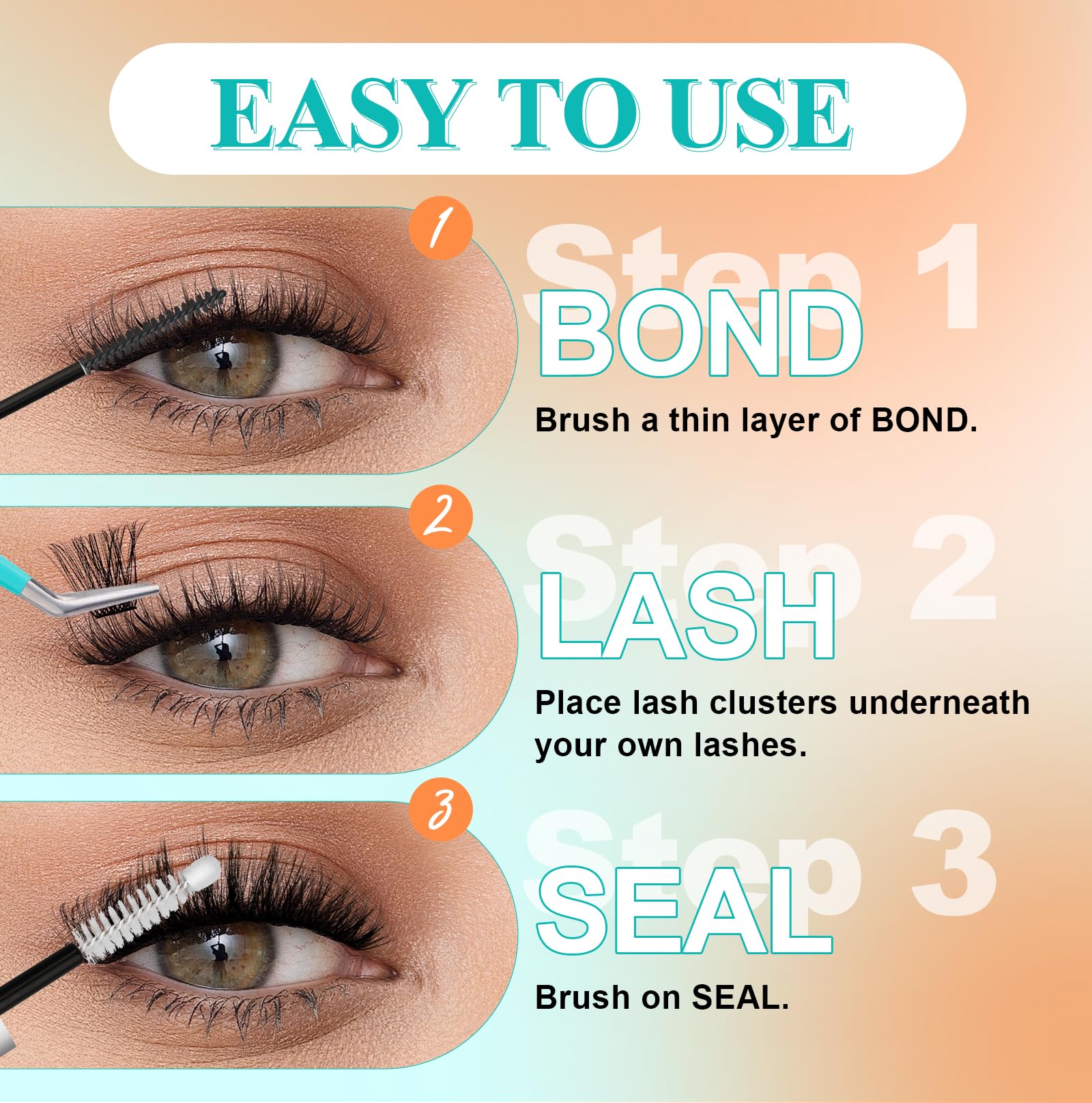 GEMERRY Lash Bond et Seal offrent une tenue waterproof 72-96 heures