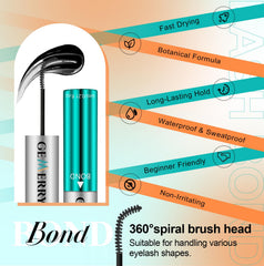 GEMERRY Lash Seal avec brosse conique claire pour protéger les clusters