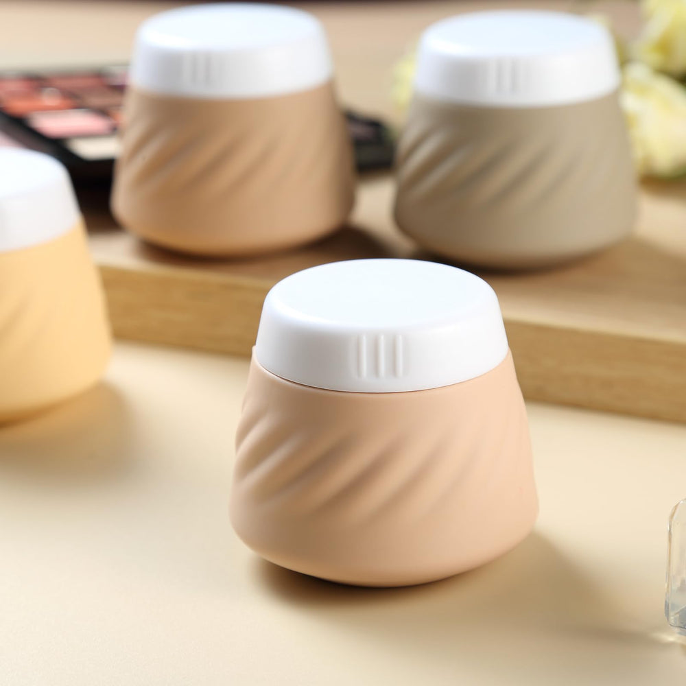 Gemice pot condiments silicone - voyage pratique et étanche.