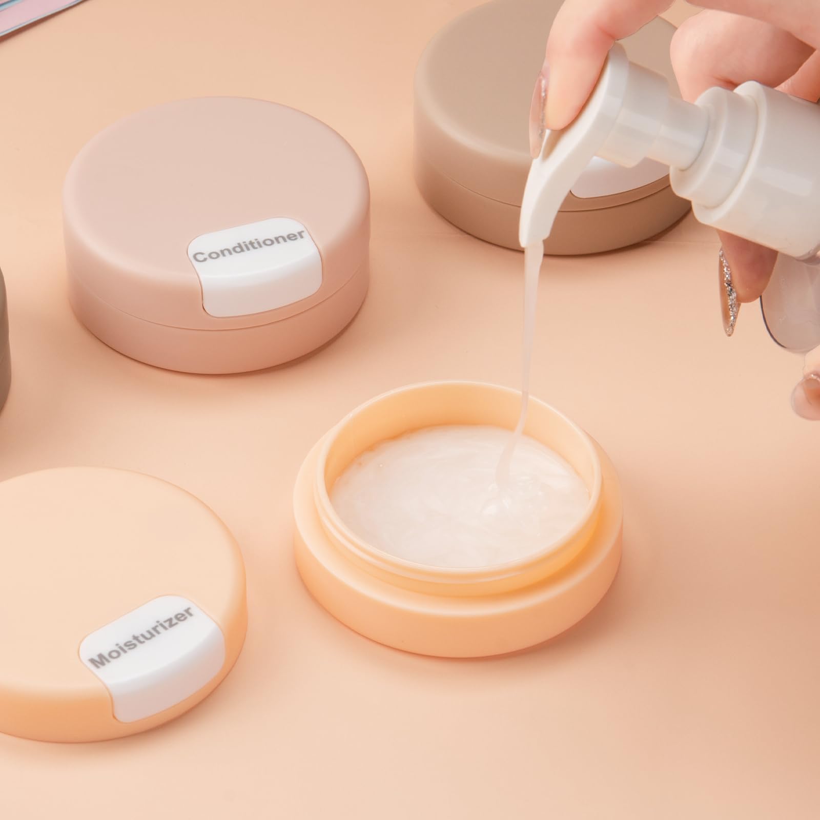Gemice Conteneurs Voyage - nettoyage facile à l'eau tiède et savon.