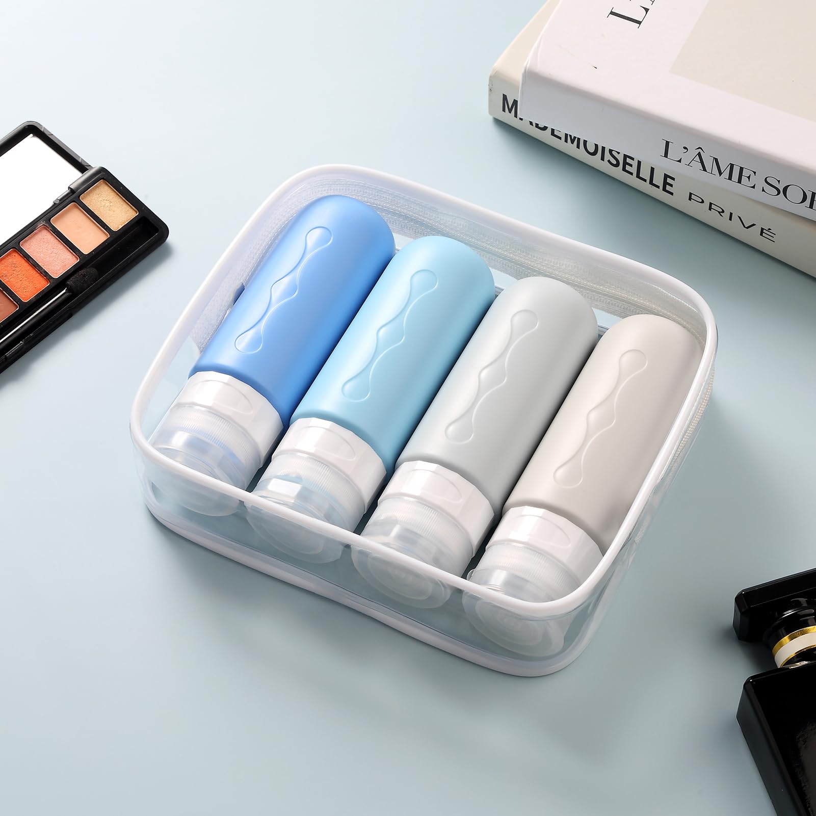 Gemice silicone alimentaire sans BPA pour liquides variés.