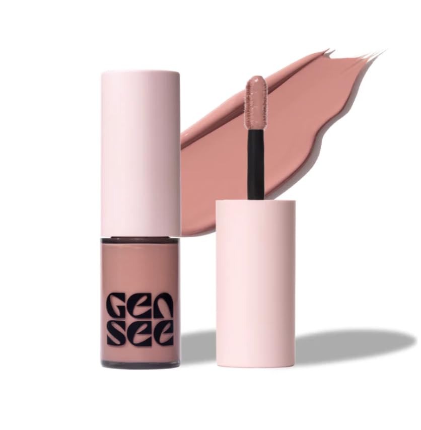 Gen See Ombre liquide matte Rose Water pour un regard durable et polyvalent.