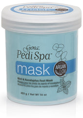 Gena masque-pieds Pedi Spa à l'huile d'argane, texture crémeuse hydratante pour les pieds