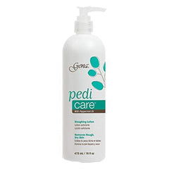 Gena Pedi Care lotion pieds menthe offre hydratation et fraîcheur pour pieds secs.