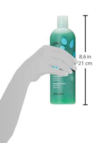 Gena Pedi Scrub Gel: utilisation sur les pieds pour un soin spa à domicile.