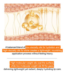 Genabelle PDRN Glazed Lip Treatment offre hydratation profonde pour lèvres souples.