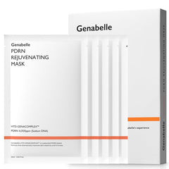 Genabelle PDRN rejuvenating mask sheet delivers intense hydration for a refreshed complexion.