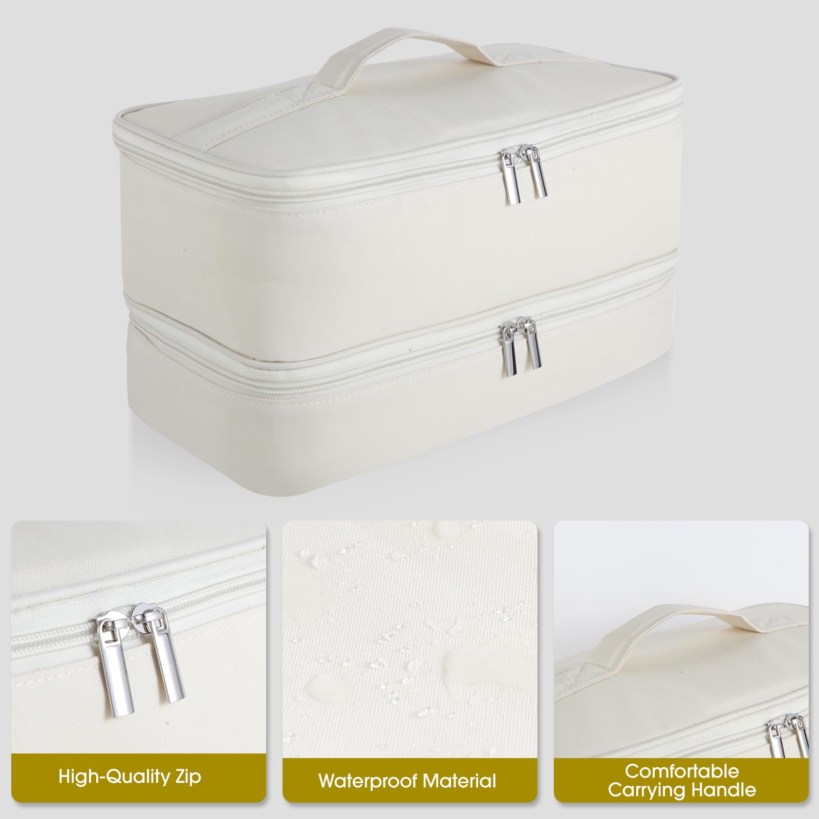 GENCAM design double-couche, séparation claire des outils et accessoires.