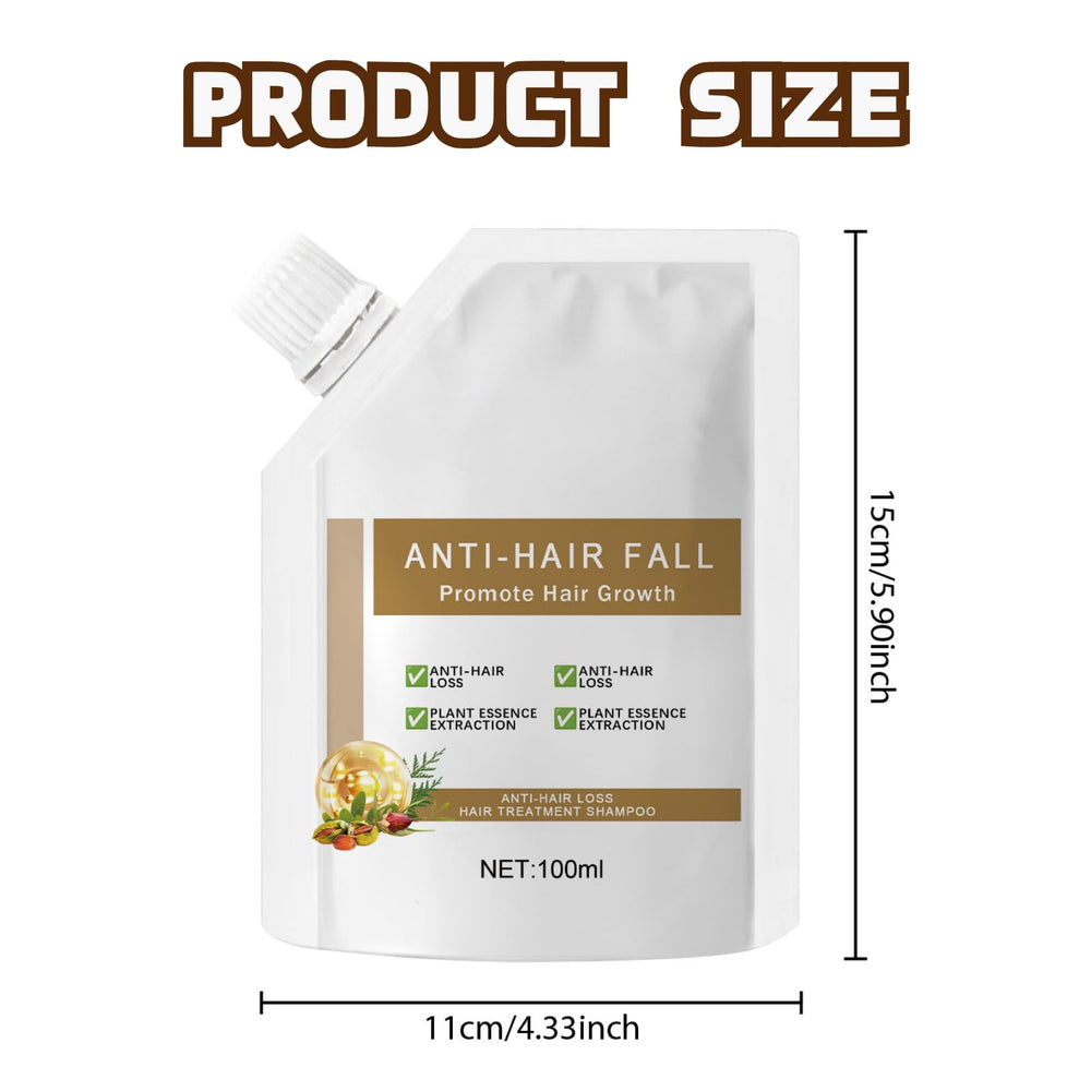 Generic 2Pcs Anti-Chute Shampoing – résultats potentiels visibles avec une utilisation régulière.