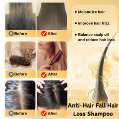 Generic 2Pcs Anti-Chute Shampoing – texture douce facilitant l application.