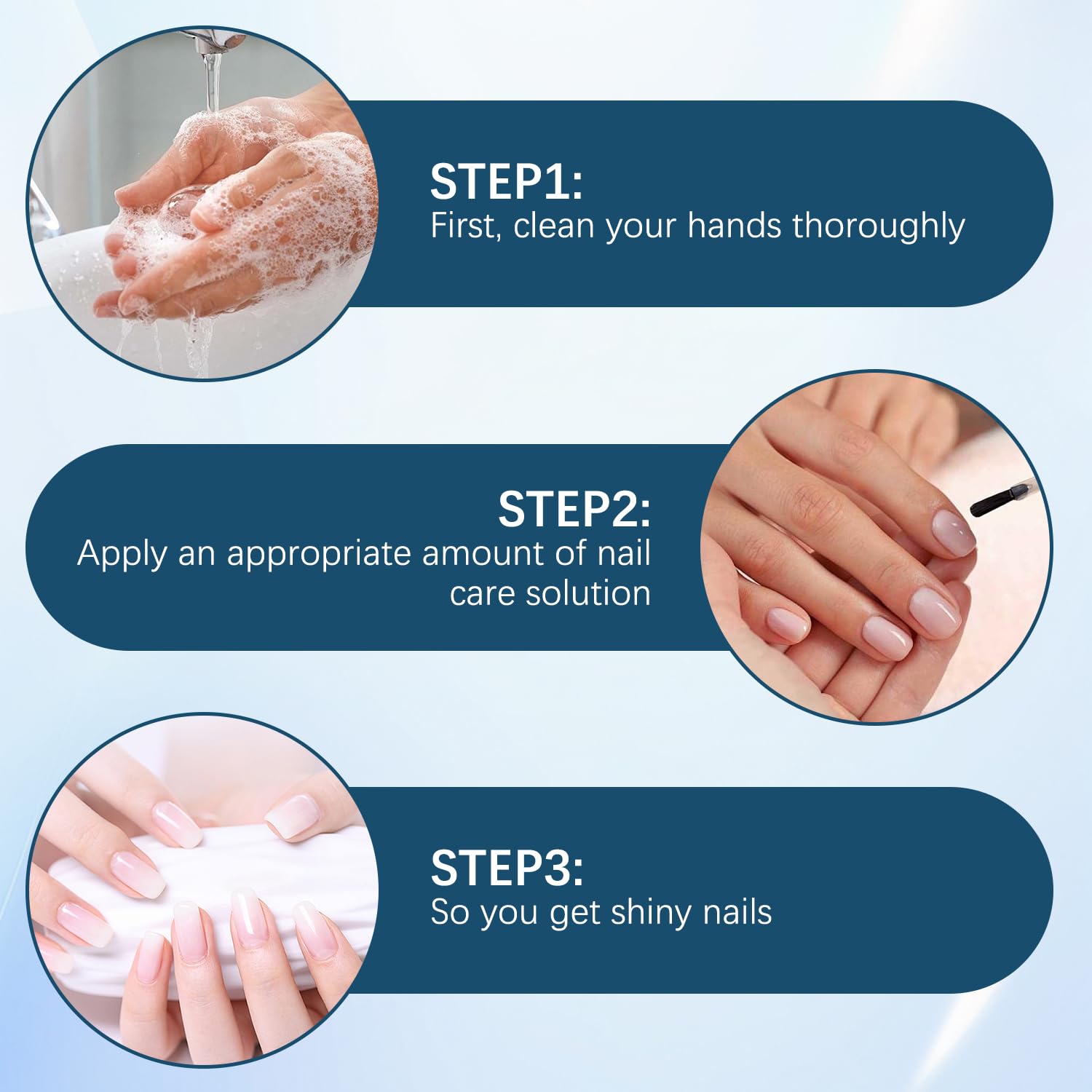 Generic 3 Jours Soin Ongles, soin quotidien doux pour cuticules et ongles.