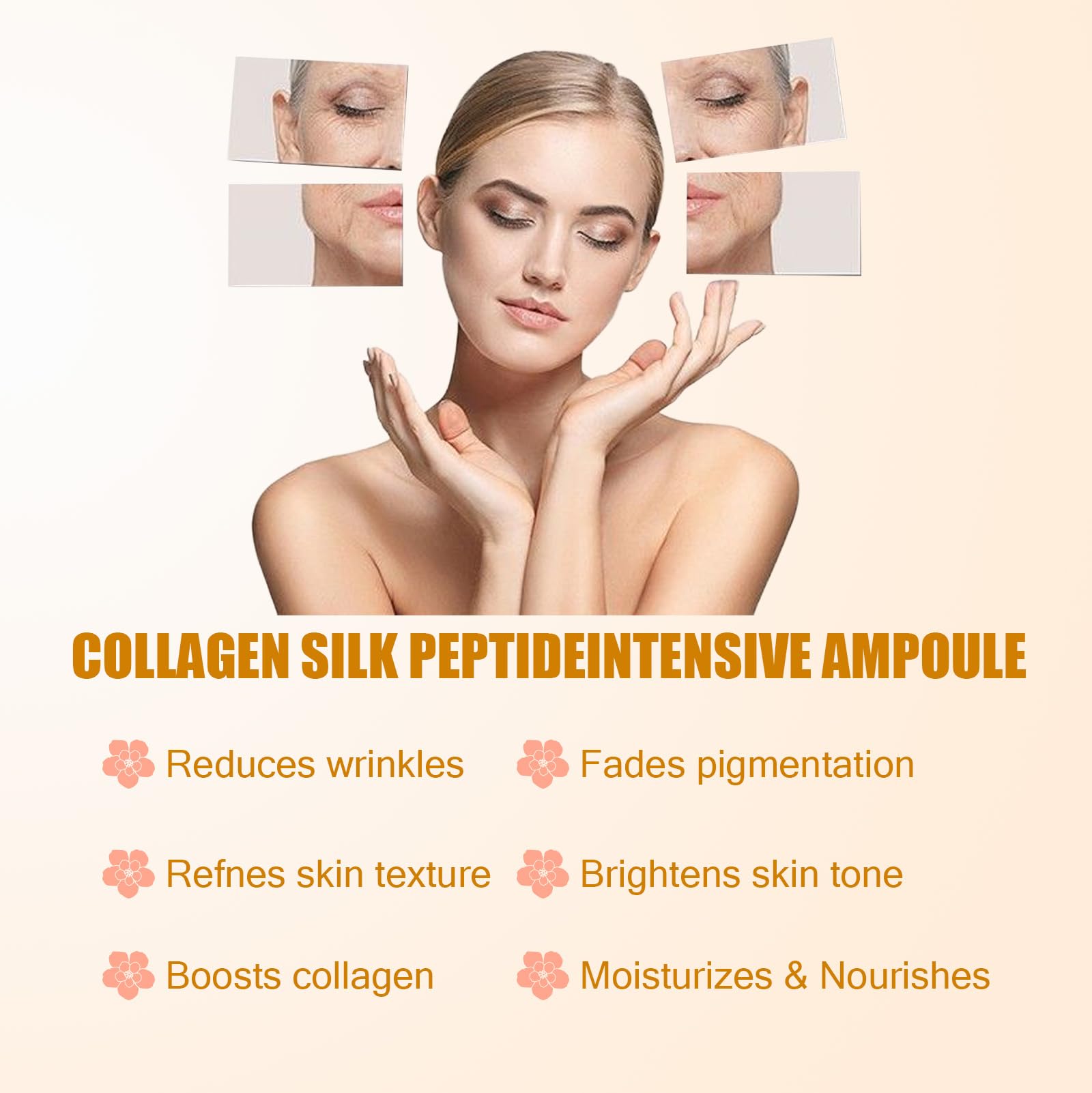 Ampoule Liftante Intense aux Pépites de Soie — application rapide sur la peau.