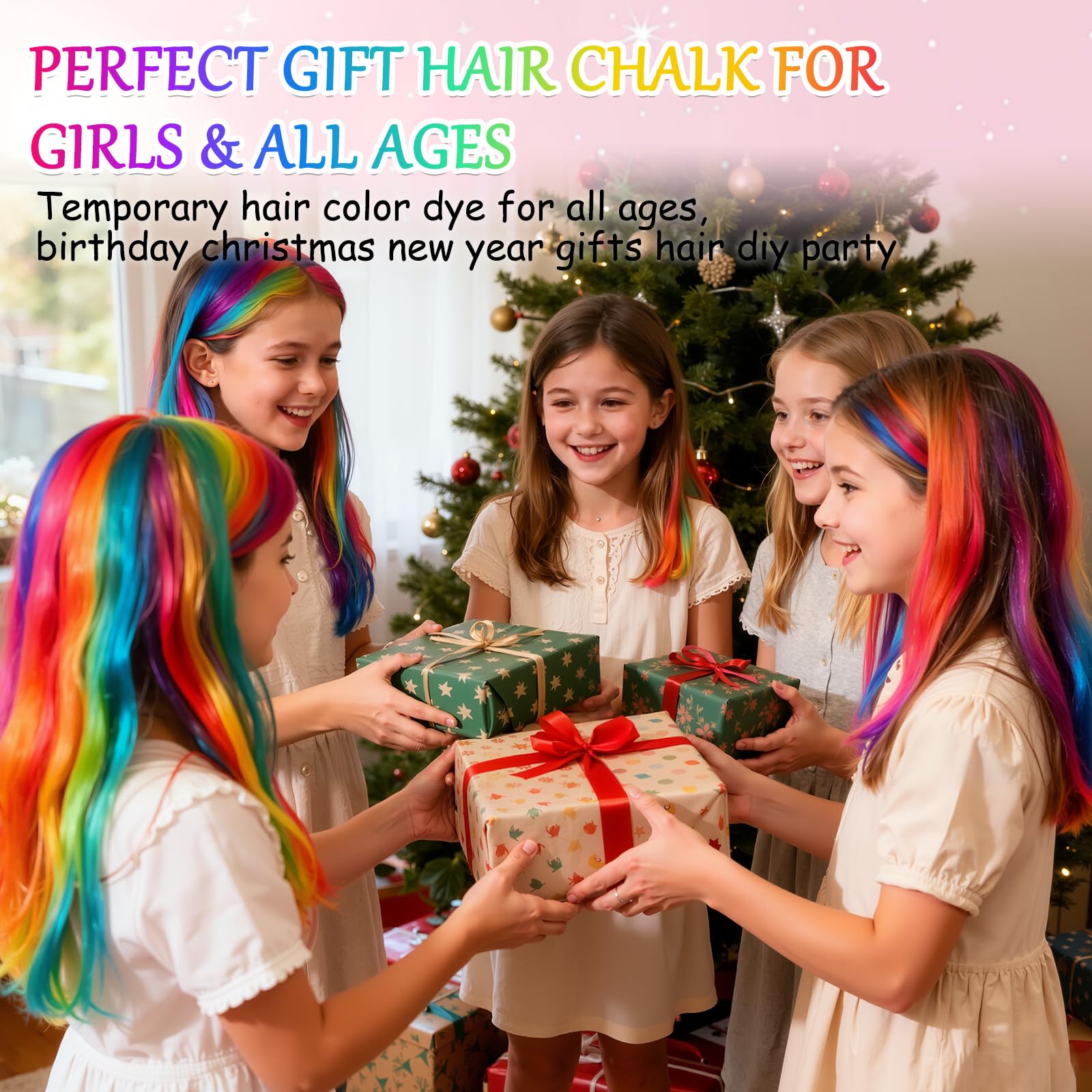 Generic application rapide et simple pour créer des looks colorés sur cheveux clairs