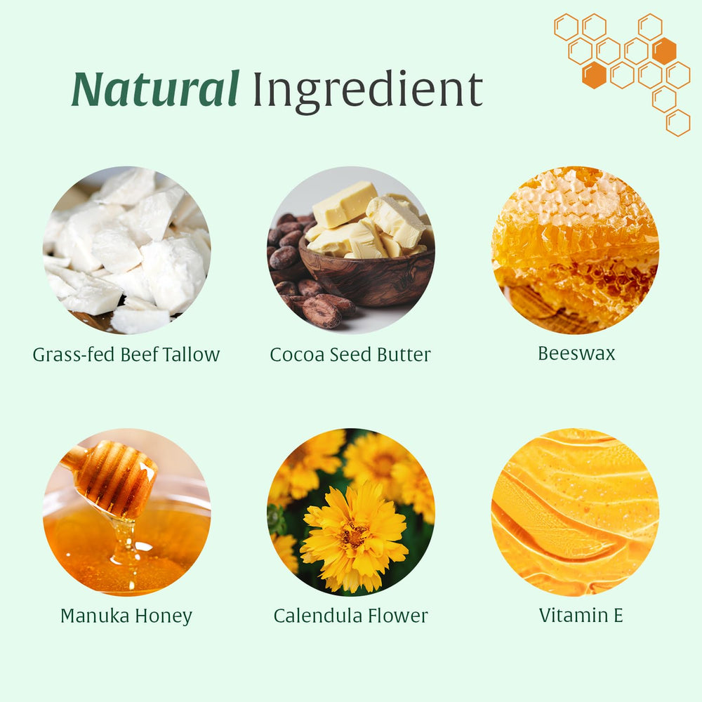 Extrait de miel Manuka et calendula dans le flacon, apaisement naturel