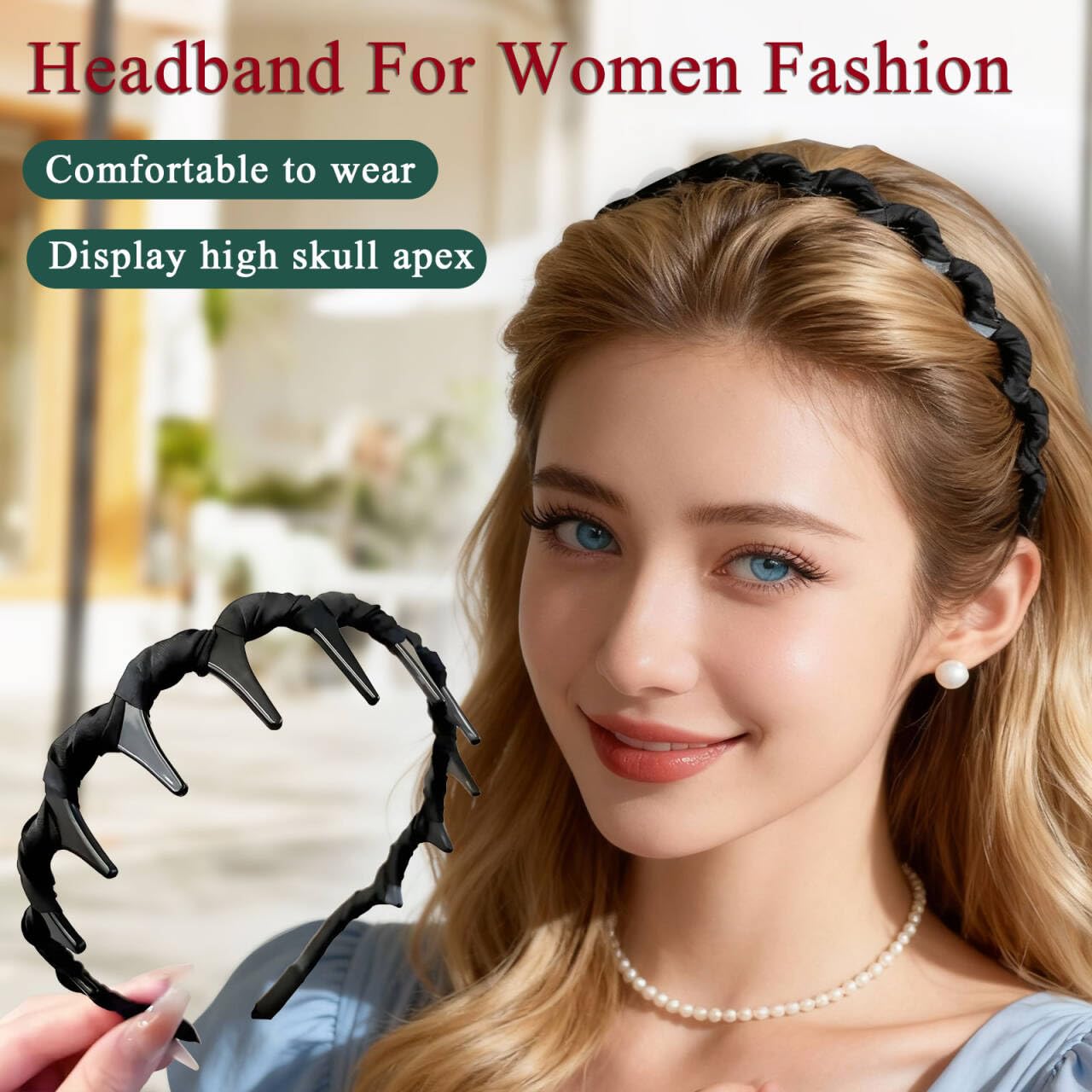 Bandeau-haut-crane Generic pour un volume et une ligne du visage mieux définis.