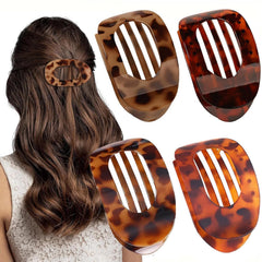 Barrette Generic bec-de-canard plat, simple et élégant pour un style rapide.