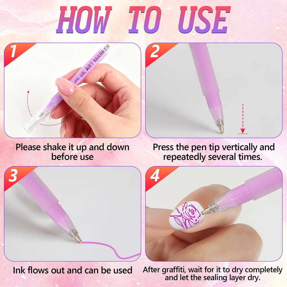 Generic cadeau stylo-art ongles : idée cadeau pour amis et famille.
