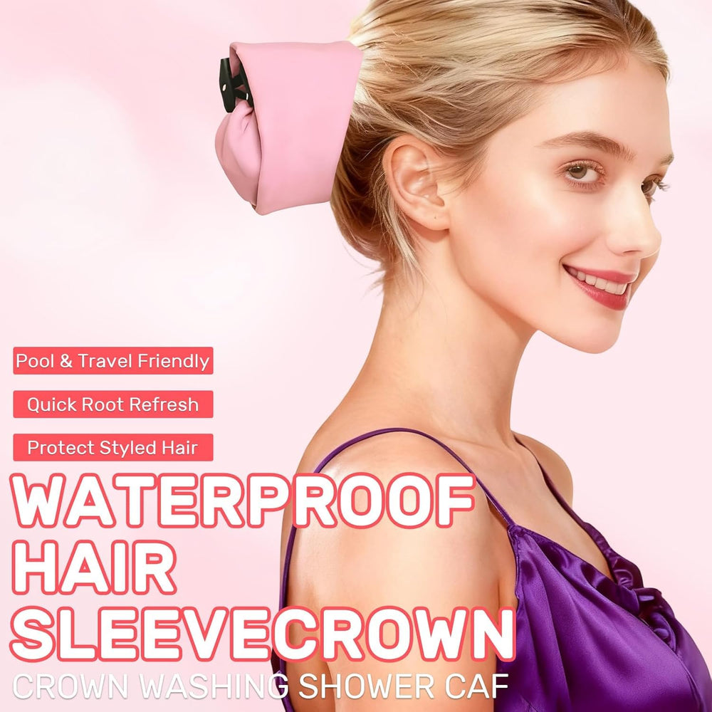 Capuchon-imperméable Generic évite fuite et dégât d’eau autour des cheveux