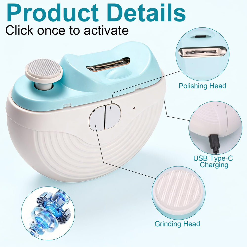 Generic coupe-ongles électrique avec collecteur de débris pour plan de travail propre