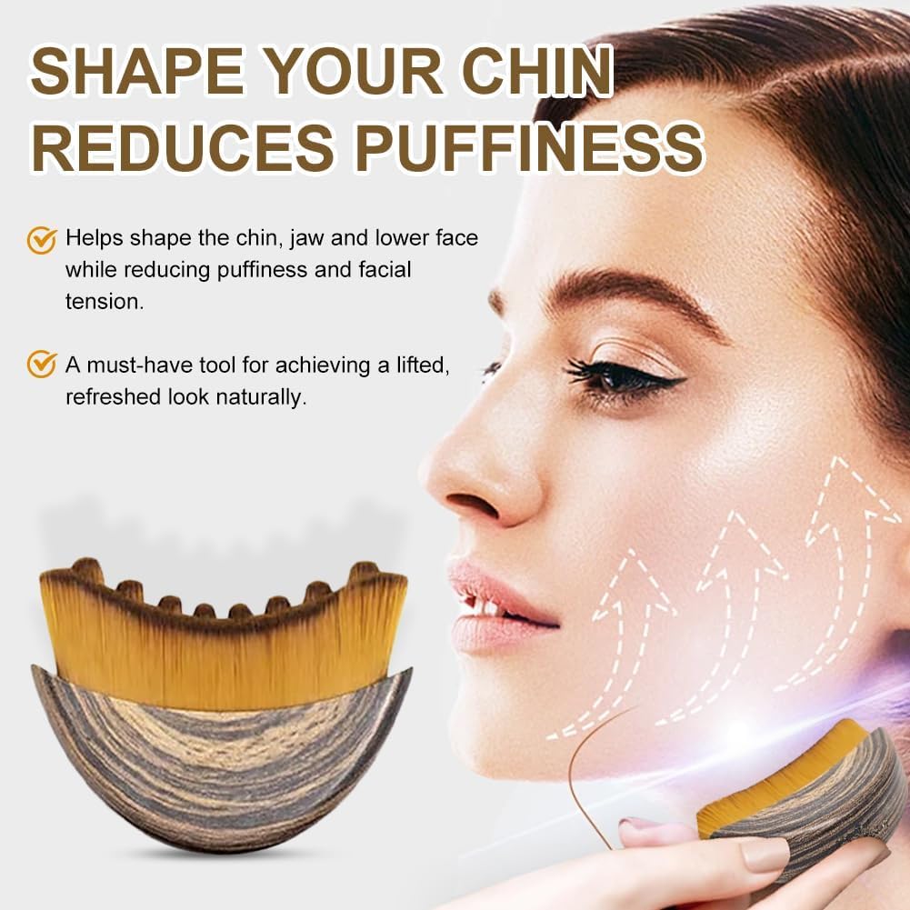 Generic brosse contour lymphatique visage offre précision pour un drainage ciblé.