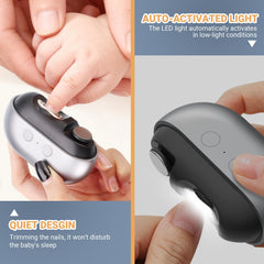 Generic coupe-ongles électrique à 2 vitesses pour tous les âges.