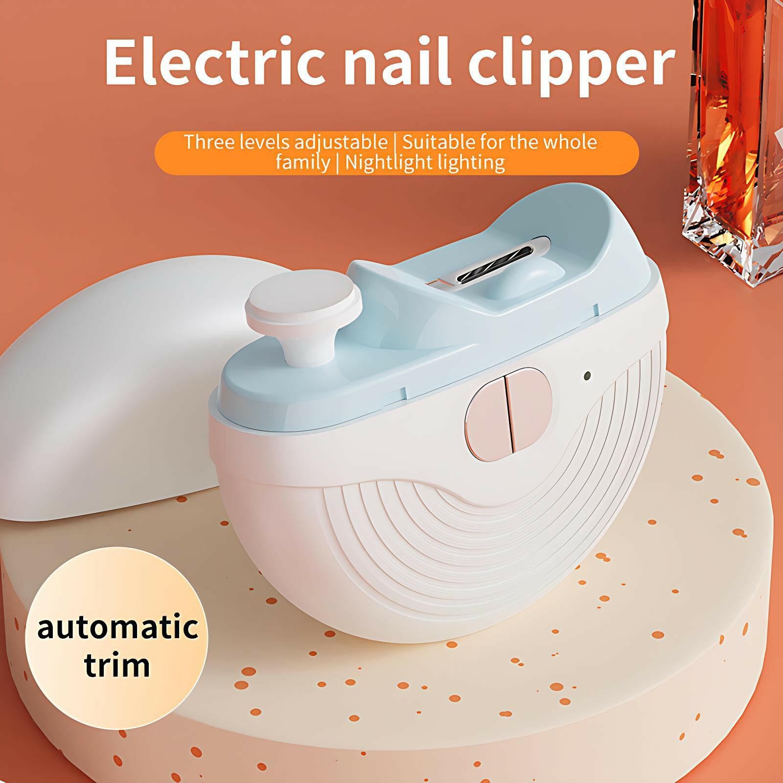 Generic coupe-ongles électrique silencieux, pratique pour les seniors