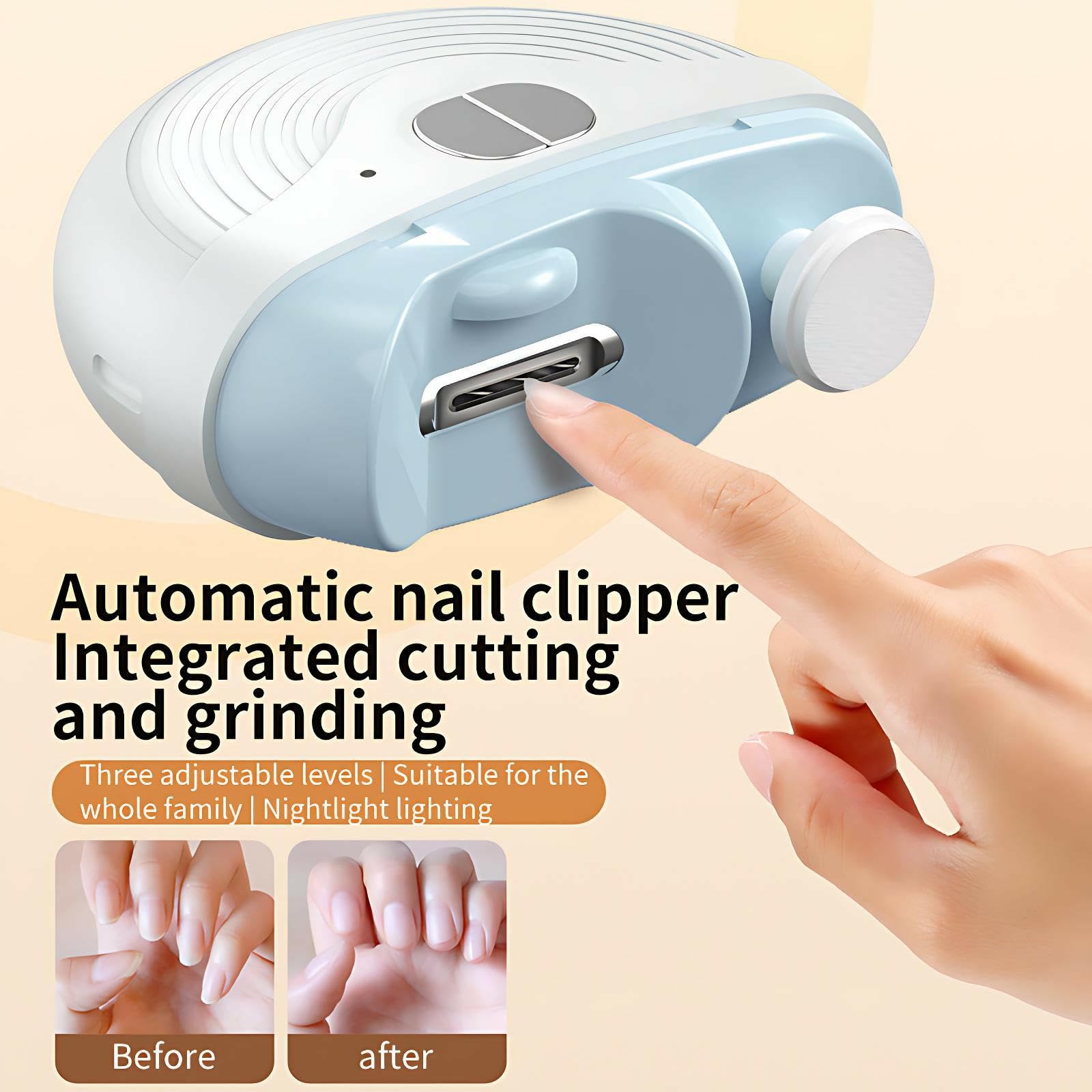 Generic coupe-ongles électrique compact et portable idéal pour les déplacements