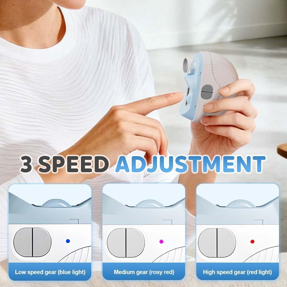 Generic coupe-ongles électrique rechargeable via câble USB à domicile ou en voyage