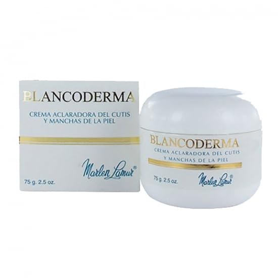Crème Blancoderma sur le visage, hydratation durable et peau plus lumineuse.