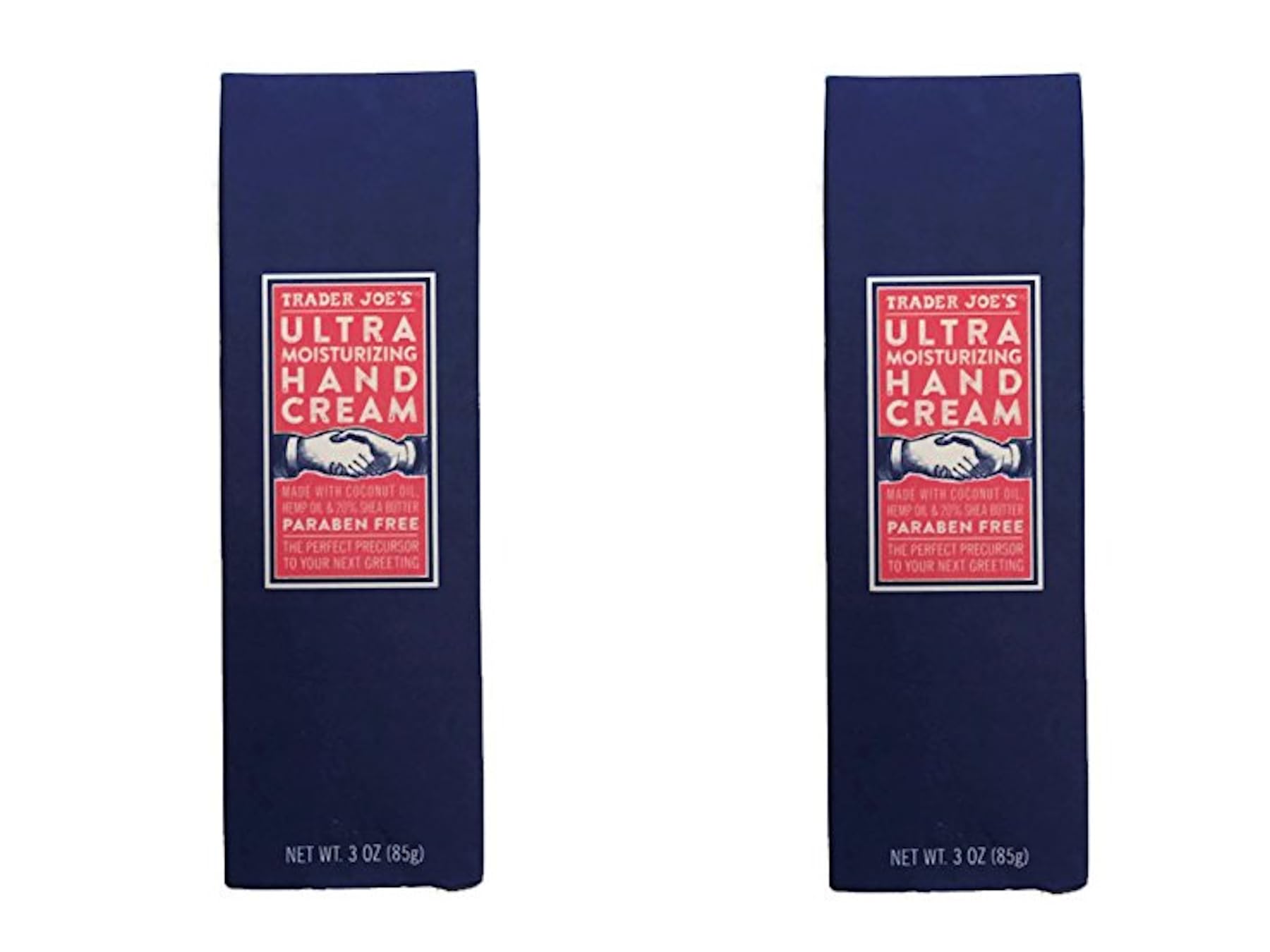 Generic crème mains ultra hydratante, lot de 2 tubes 90 ml, pratique en déplacement