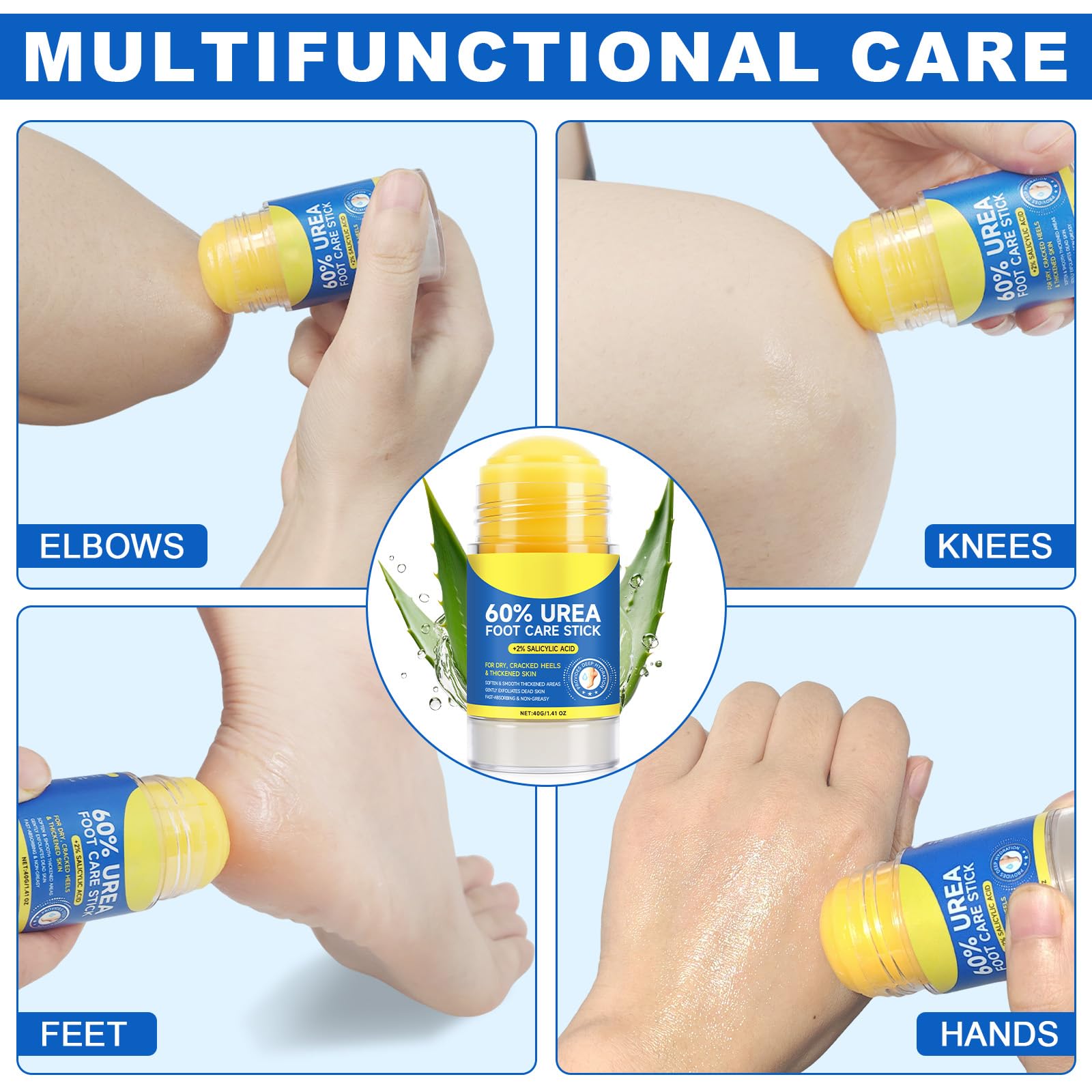 Generic Urea60-derme-pieds, peau plus douce grâce à l'hydratation.