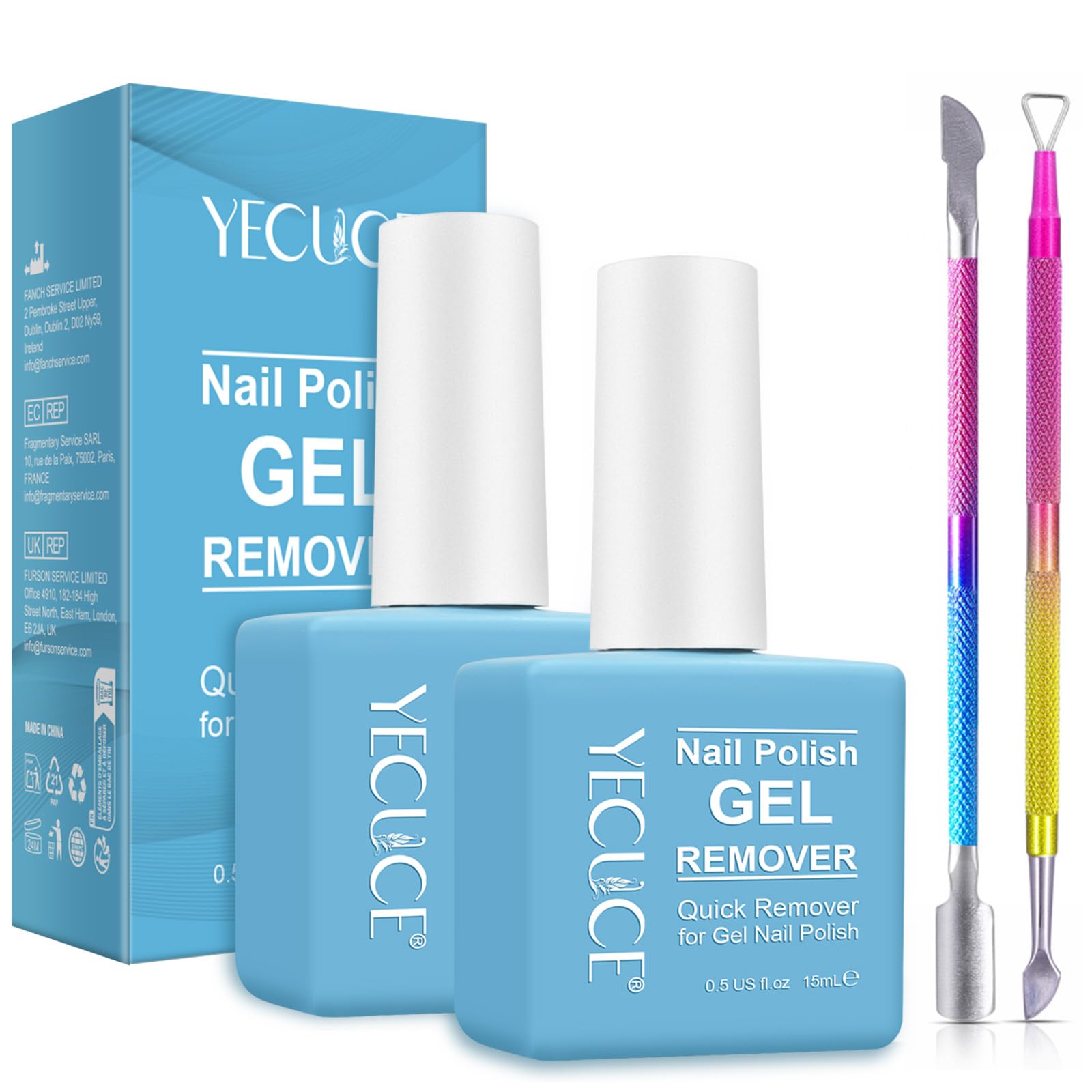 Generic dissolvant gel pour ongles – bouteille compacte facilitant un retrait rapide.