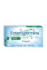 EnterogerminaKids, flacon unidose pratique pour l'administration quotidienne chez l'enfant.
